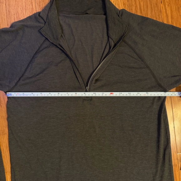 Lululemon Mens medium Metal Vent Tech lightweight Half Zip pullover long sleeve - Picture 7 of 10